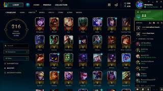 League of Legends - Opening hextech/masterwork chests