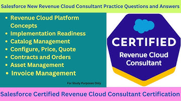 Salesforce Certified Revenue Cloud Consultant SU25 Practice Q&A Study Guide (Free Resource Inside)