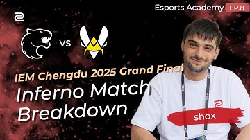 CS2: FURIA vs Vitality GRAND FINAL on Inferno - IEM Chengdu 2025 - shox Esports Academy Ep.8