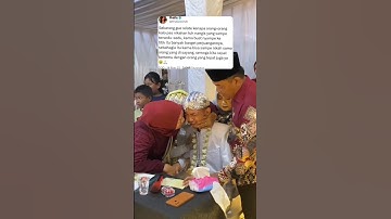 pengantin viral momenharu‼️#pengantinviral #pengantin #nikah #wedding #viraltiktok #salahmusendiri