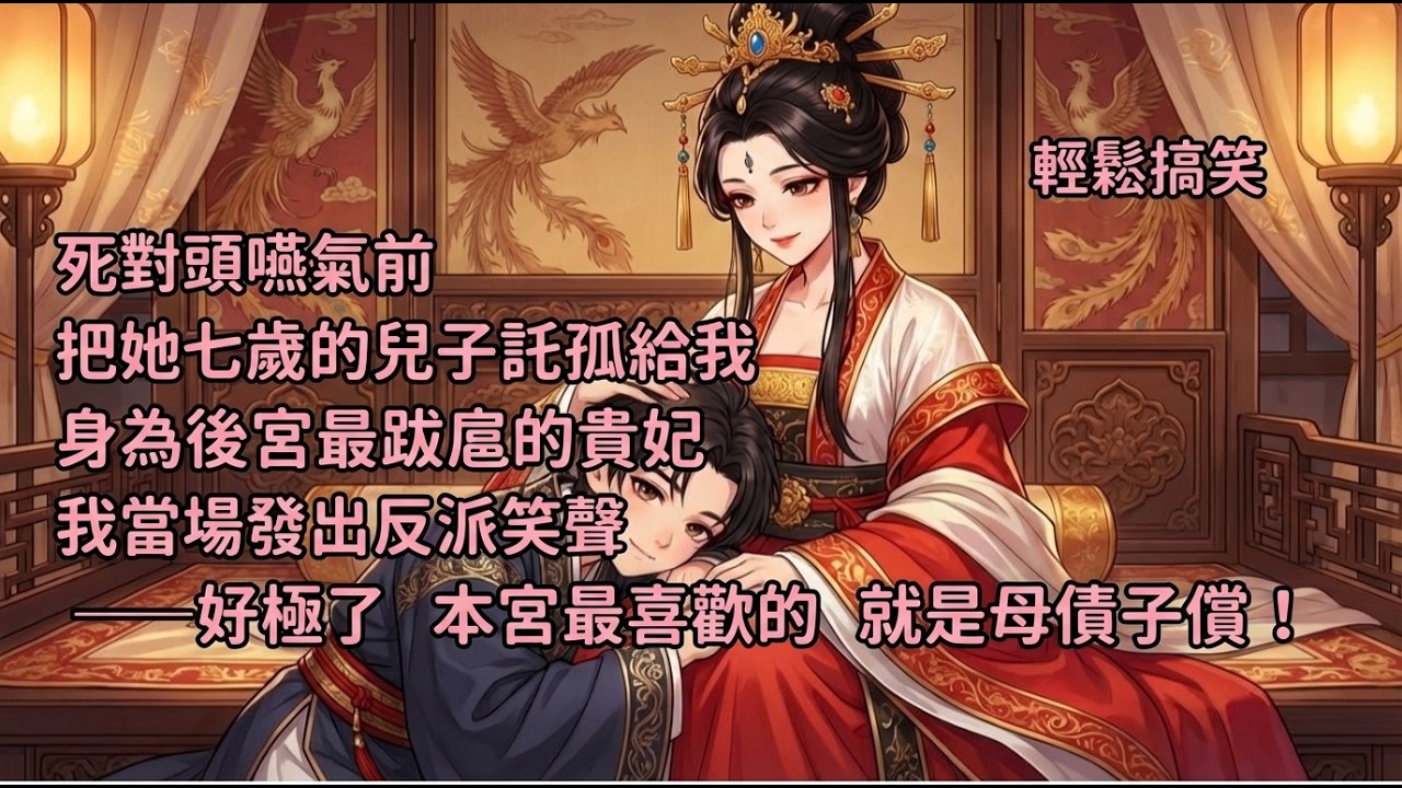 說好的母債子償，本宮只想養廢他，他怎麼還賴上我了？！#爆笑 #輕鬆日常 #自我攻略 #雙向誤解#惡毒女配 #病嬌反派 #腹黑#養崽#反套路