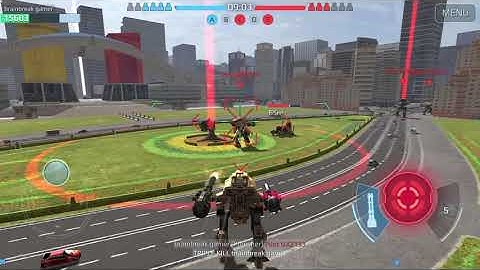 war robots target lock missile