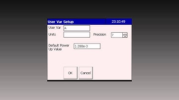 Configuring a new process (temperature sensor conversion) on an FTS Axiom datalogger/DCP