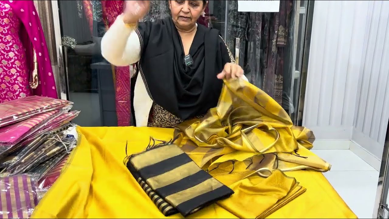 ￼ Maheshwari silk power loom at Affordable Outlet 9812556907