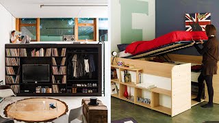 13 Amazing Space Save Design Idea and Ingenious Home Designs | Smart Furniture's