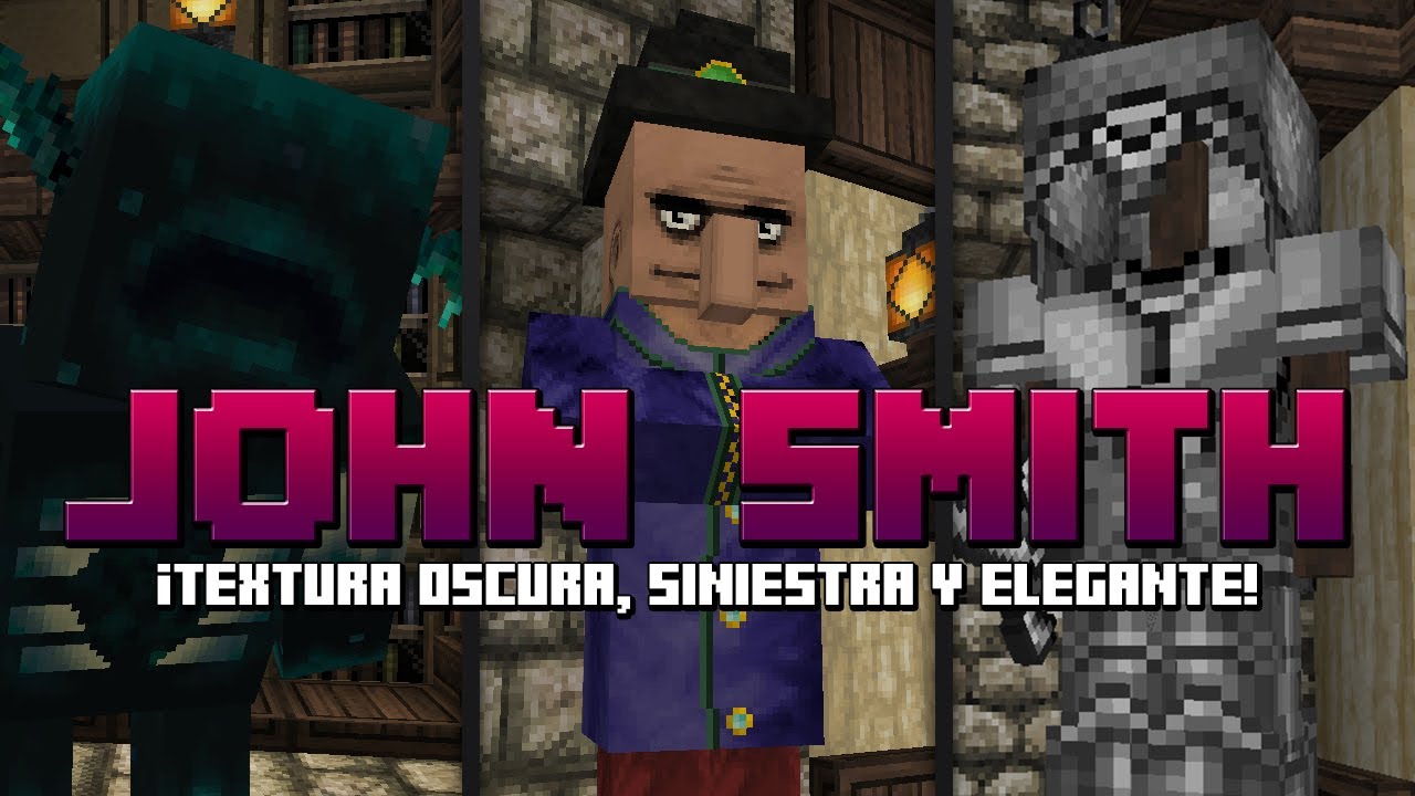 TEXTURA MEDIEVAL PARA MINECRAFT PE 1.20 | JOHN SMITH LEGACY TEXTURE ...