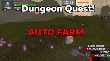 [ROBLOX] Dungeon Quest Script THE #1 AUTO FARM GUI – SUPER FAST GET LEVEL 100+ EASILY!