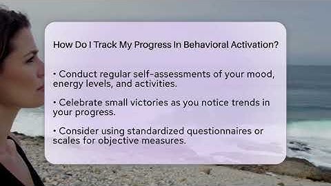 How Do I Track My Progress In Behavioral Activation? - Cognitive Therapy Hub