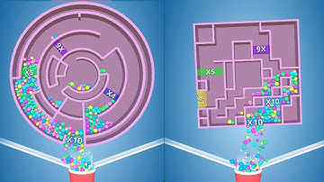 Funny Moments - Multi Maze 3D All Levels Gameplay Walkthrough