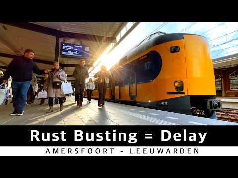 🇳🇱 How Trains Get Delayed: Fare Dodgers, Revoked Signal & More: CABVIEW Amersfoort - Leeuwarden 2026