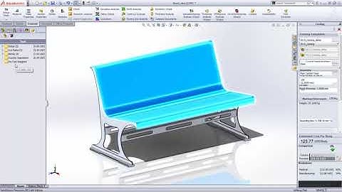 SolidWorks Costing Multibody
