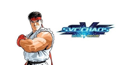 Ryu Arcade Playthrough / SVC Chaos: SNK VS Capcom / PS2