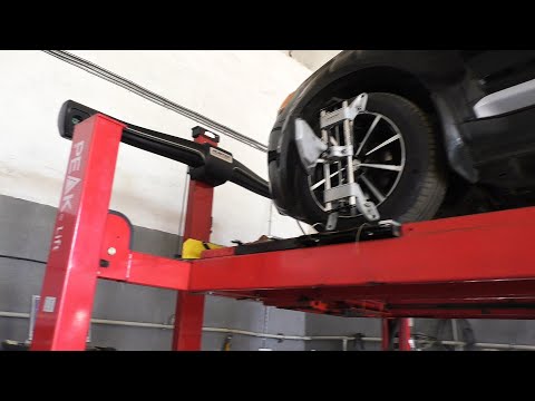 Mitsubishi Outlander XL - Сход-Развал после Увеличения Клиренса. Развальные болты Masuma MLS-565