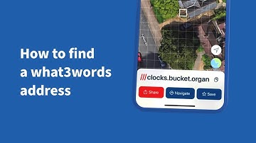 How to find a what3words address
