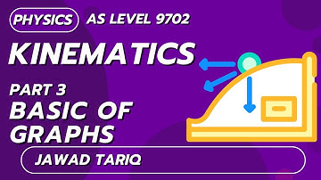 Kinematics | Part 3: Basics of Graphs | AS Level Physics | Jawad Tariq | SLATE