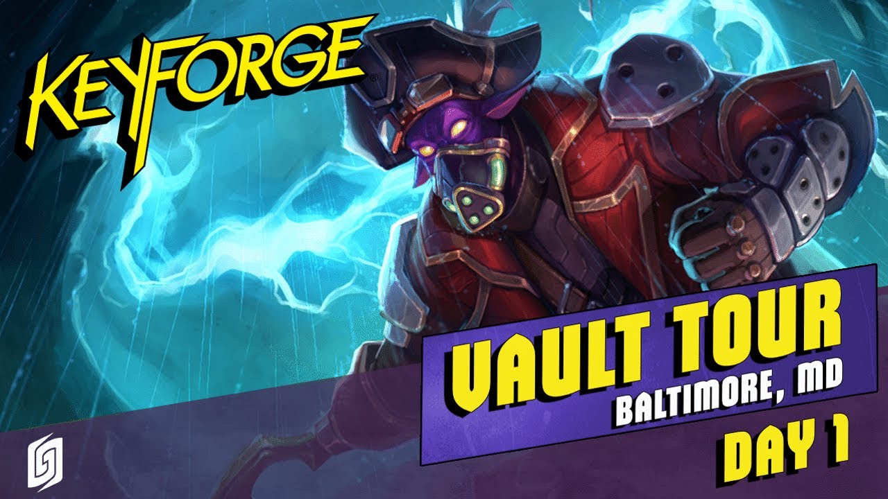 KeyForge: Vault Tour 2024 - Baltimore, MD Day 1 - YouTube