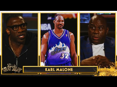 Magic Johnson on Karl Malone not wanting him to play in the NBA because he had HIV | CLUB SHAY SHAY