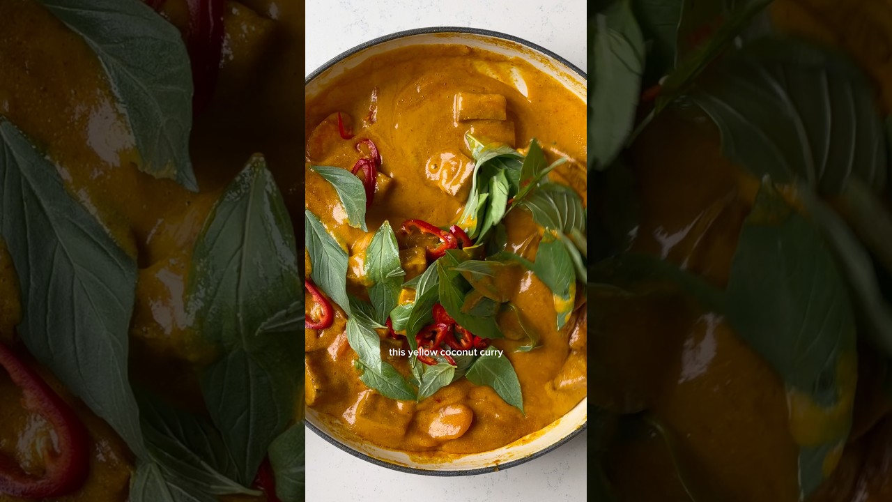 yellow coconut curry