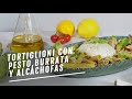 Ensalada de pasta con pesto, burrata y alcachofas marinadas | EL COMIDISTA
