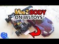 How to use miniz body with wltoys 128 budget touring car stage 6