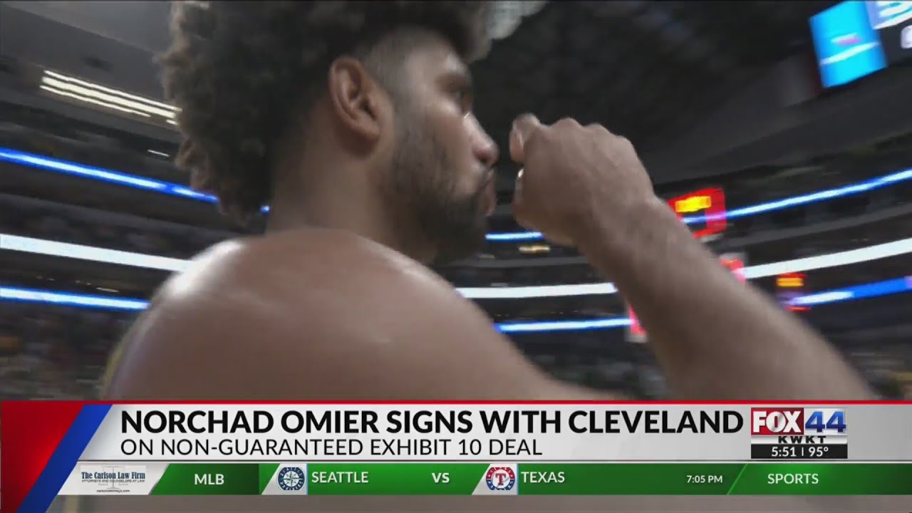Norchad Omier signs Exhibit 10 deal with Cleveland