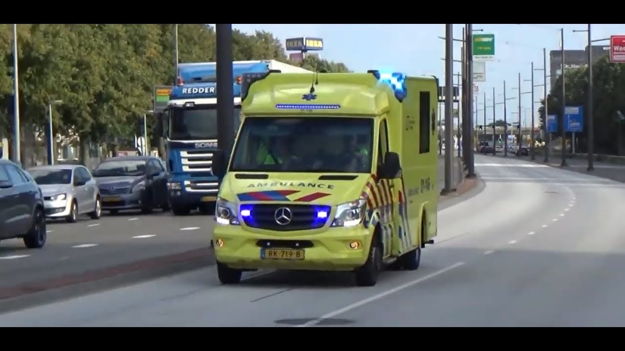 A1, ambulance 01-146 met spoed in Groningen