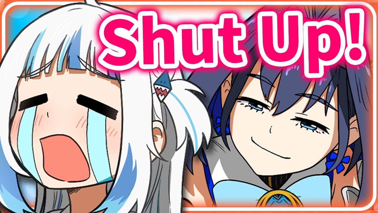 Kronii really Likes to Make Fun of Gura 【HololiveEN】