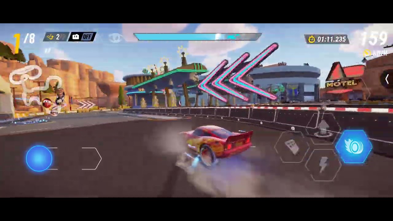 Playing as McQueen - it was harder than I thought 😥