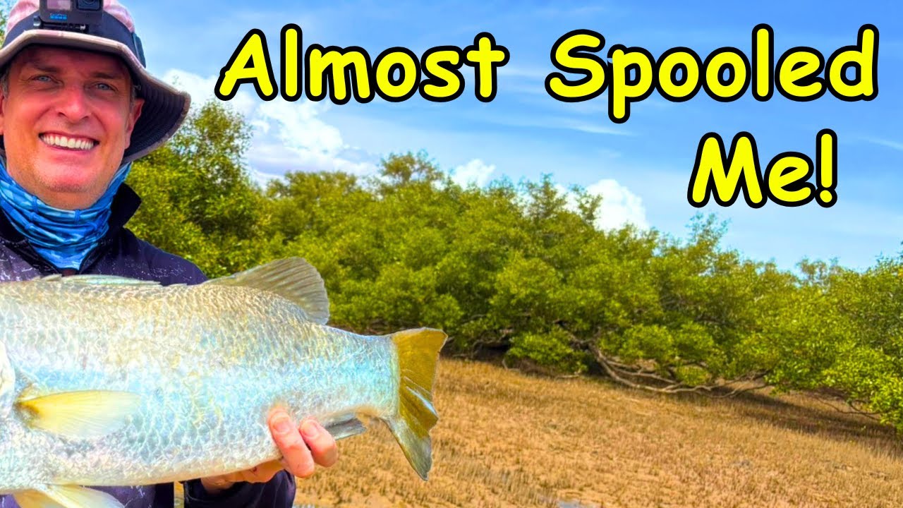 Port Hedland's Secret Fishing Spot- Magic land-based fishing on the town doorstep pre Cyclone Barra
