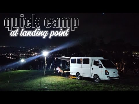 LANDING POINT | QUICK CAMP | H100 CAMPER VAN 