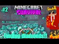 Minecraft finding diamond #2 ( 2 )