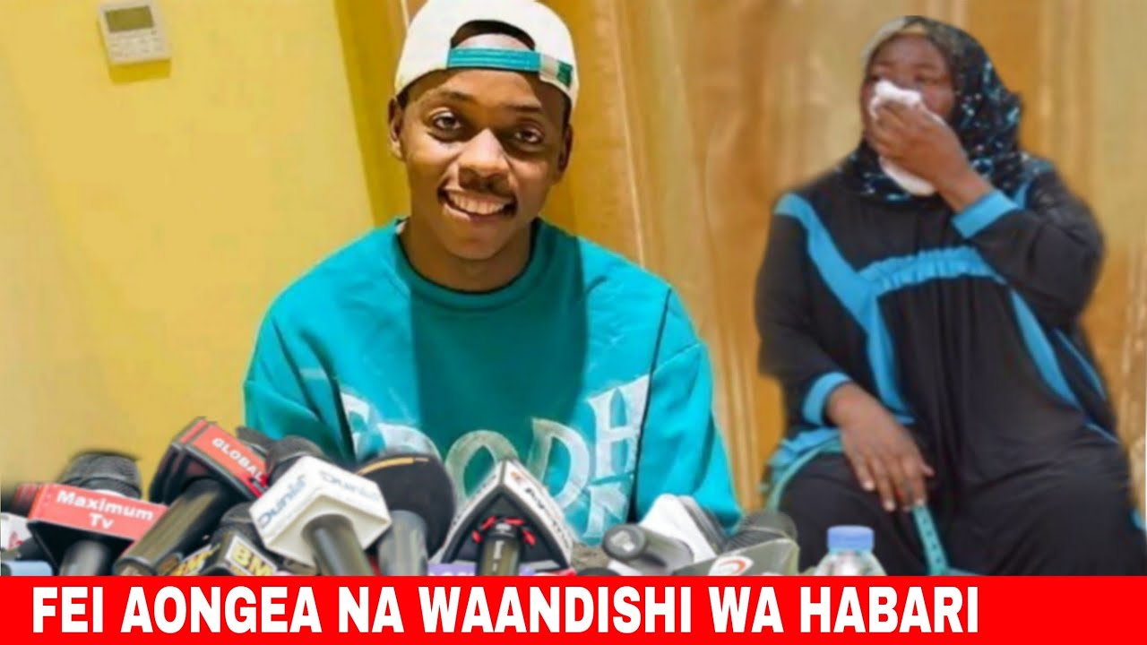 Breaking News,! KWA MARA YA KWANZA FEI TOTO AFUNGUKA MBELE YA WAANDISHI ...
