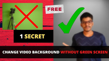How To Change Video Background Without Green Screen 2021| 1 Secret@Digital360