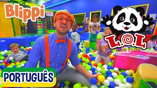 Blippi Visita um Parque Coberto | Vídeos Educativos para Crianças | As Aventuras de Blippi