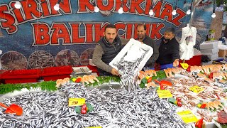 BIGGEST STREET MARKET IN ISTANBUL + CRAZY STREET FOOD IN TURKEY  KING OF FALAFEL