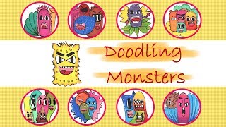 How to draw cute monster وحش - رسم وحش كيوت, كيف ترسم الوحش