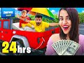 Living in car for 24 hours rs 100000 challenge