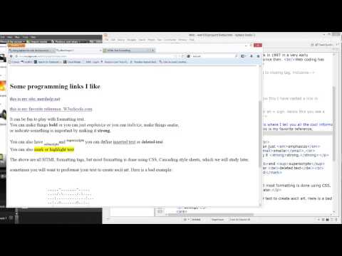 Web fundamentals web project 1: text
