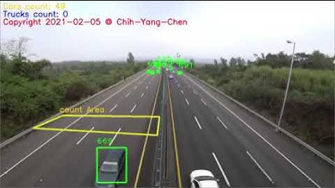 影像辨識之車流統計