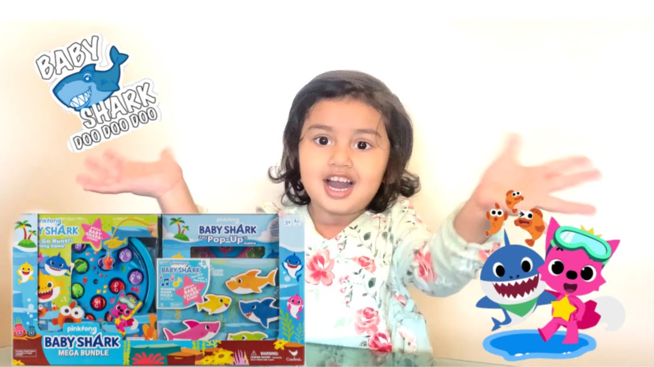 Baby Shark Fishing Game,Let’s Go Fishing YouTube