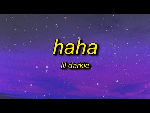 Lil Darkie - HAHA (Lyrics) | look at me i put a face on wow