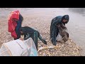 Iranian women being caught with a sixmonthold baby in the most severe storm and hail