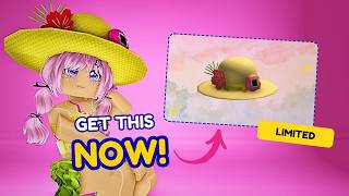 FREE Roblox UGC! 🎩 How to Get the Tamagotchi Paradise Straw Hat FAST! ✨