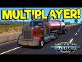 Multiplayer Hauling & Upgrading My Truck! - American Truck Simulator Multiplayer