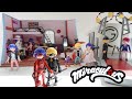 Marinette&#39;s Bedroom and Adrien&#39;s Fashion Show Miraculous Ladybug Playmobil Playset