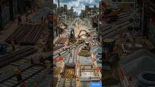 You Won’t Believe This AI Built It! #ai #construction #buildingprojection #future #automobile #crash