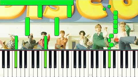 BTS Dynamite Piano Tutorial Piano Cover Full + ⬇️Sheet⬇️