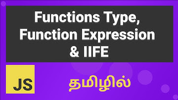 JavaScript Functions Explained in Tamil