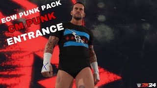 WWE2K24 ECW PUNK PACK: CM PUNK ENTRANCE REVEAL