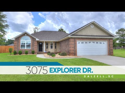 3075 Explorer Dr., Dalzell, SC home video tour